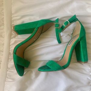 Steve Madden Carrson Green Sandal